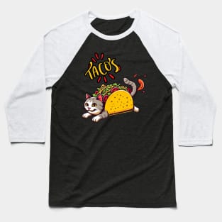 Taco Cat Baseball T-Shirt